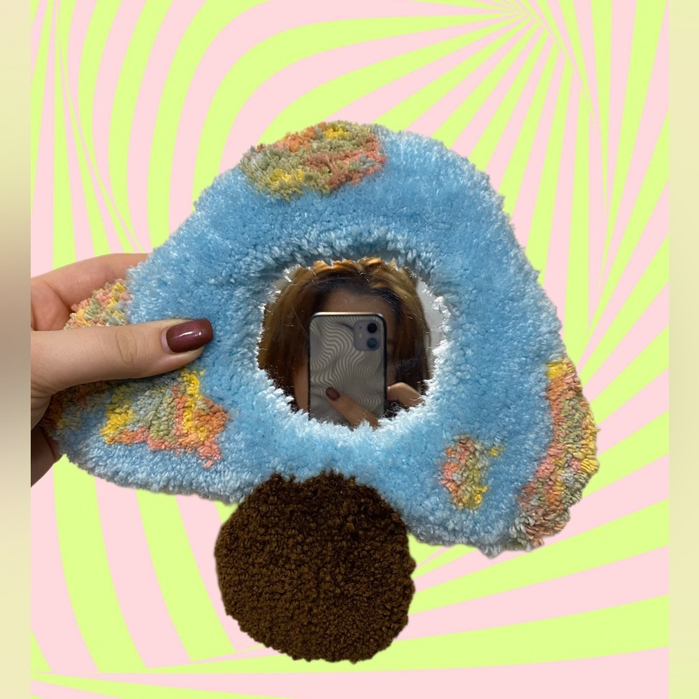 Handmade mushroom mirror 🍄
